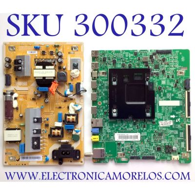 KIT DE TARJETAS PARA TV SAMSUNG / NUMERO DE PARTE MAIN BN94-12640X / BN41-02568B / BN97-13470A / BN9412640X / NUMERO DE PARTE FUENTE BN4400806F / L40S6R_MSM / BN44-00806F / PANEL CY-GK040HGLVCH / MODELO UN40MU6290 / UN40MU6290FXZA FB02